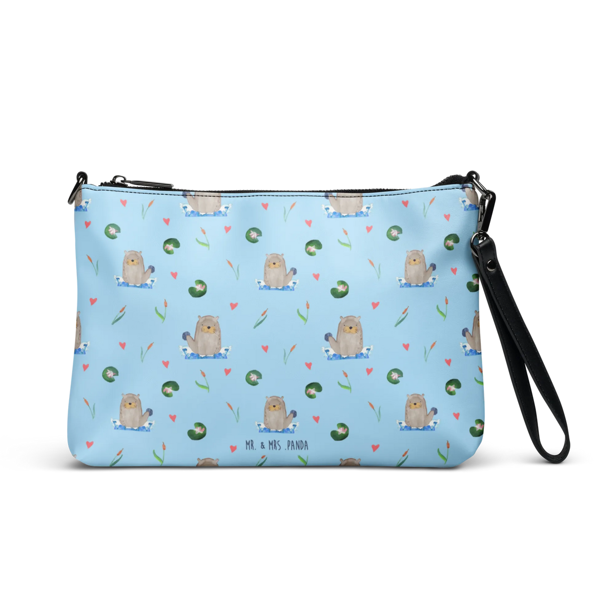 Handbag otter Stone fashion bags, tote bag, messenger bag, women's handbags, crossbody bag, purse, leather handbag, satchel, clutch, handbag, designer handbag, shoulder bag, otter, marten, sea otter, European otter, water mammal, aquatic animal, baby otter, predator, water, otter gifts, animal lover, gift ideas for animal lovers, animal, mammal, water animal, gifts for people in love, Otter Sea Otter Lake Otter