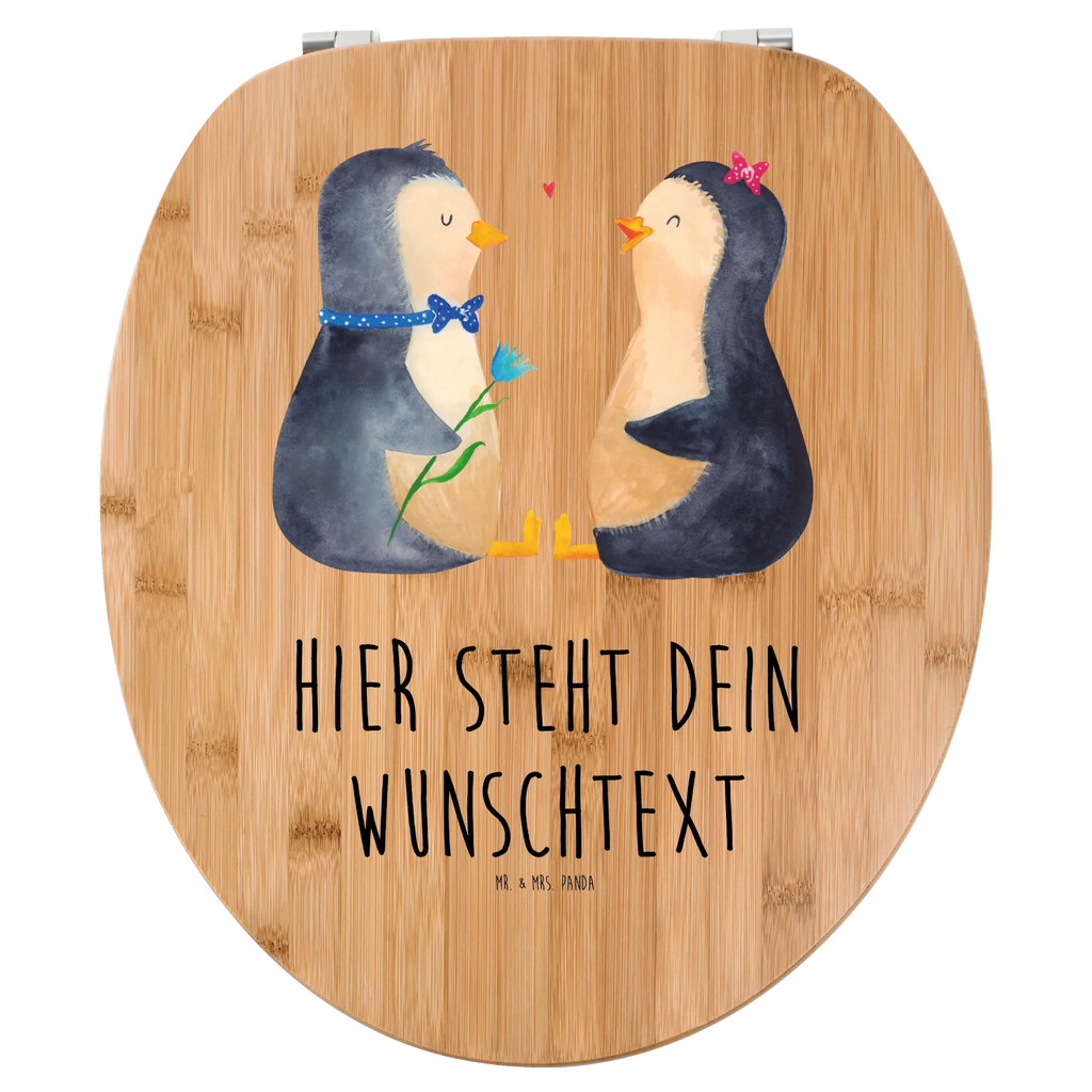 Personalisierter WC Sitz Motiv Pinguin Pärchen Personalisierter WC-Sitz, Toilettendeckel mit Namen, WC Sitz mit Namen, Personalisierter Klodeckel, Personalisierter Toilettendeckel, Personalisierte Klobrille, Pinguin, Traumpaar, Liebespaar, Jahrestag, Pinguine, Hochzeitsgeschenk, Hochzeitstag, Hochzeit, große Liebe, Liebe, Verlobung, Liebesbeweis, Liebesgeschenk