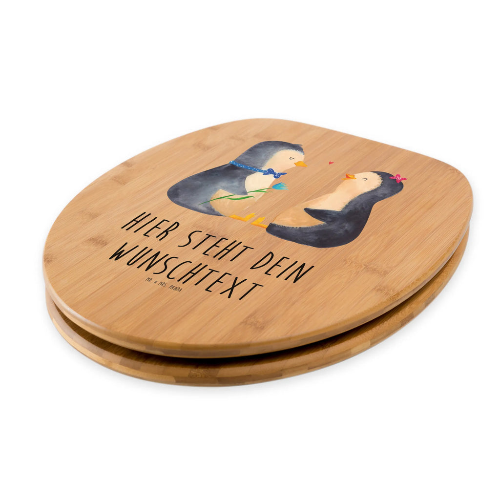 Personalisierter WC Sitz Motiv Pinguin Pärchen Personalisierter WC-Sitz, Toilettendeckel mit Namen, WC Sitz mit Namen, Personalisierter Klodeckel, Personalisierter Toilettendeckel, Personalisierte Klobrille, Pinguin, Traumpaar, Liebespaar, Jahrestag, Pinguine, Hochzeitsgeschenk, Hochzeitstag, Hochzeit, große Liebe, Liebe, Verlobung, Liebesbeweis, Liebesgeschenk