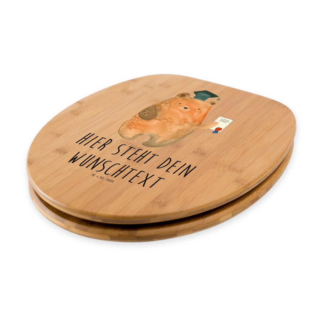 Personalized Toilet Seat Design bear Test Toilettendeckel mit Namen, WC Sitz mit Namen, Personalisierte Klobrille, Personalisierter Toilettendeckel, Personalisierter WC-Sitz, Personalisierter Klodeckel, Bär, Teddy, Teddybär, Prüfung bestanden, Zeugnis, Abitur, Abschlusszeugnis, Abschluss, Prüfungen