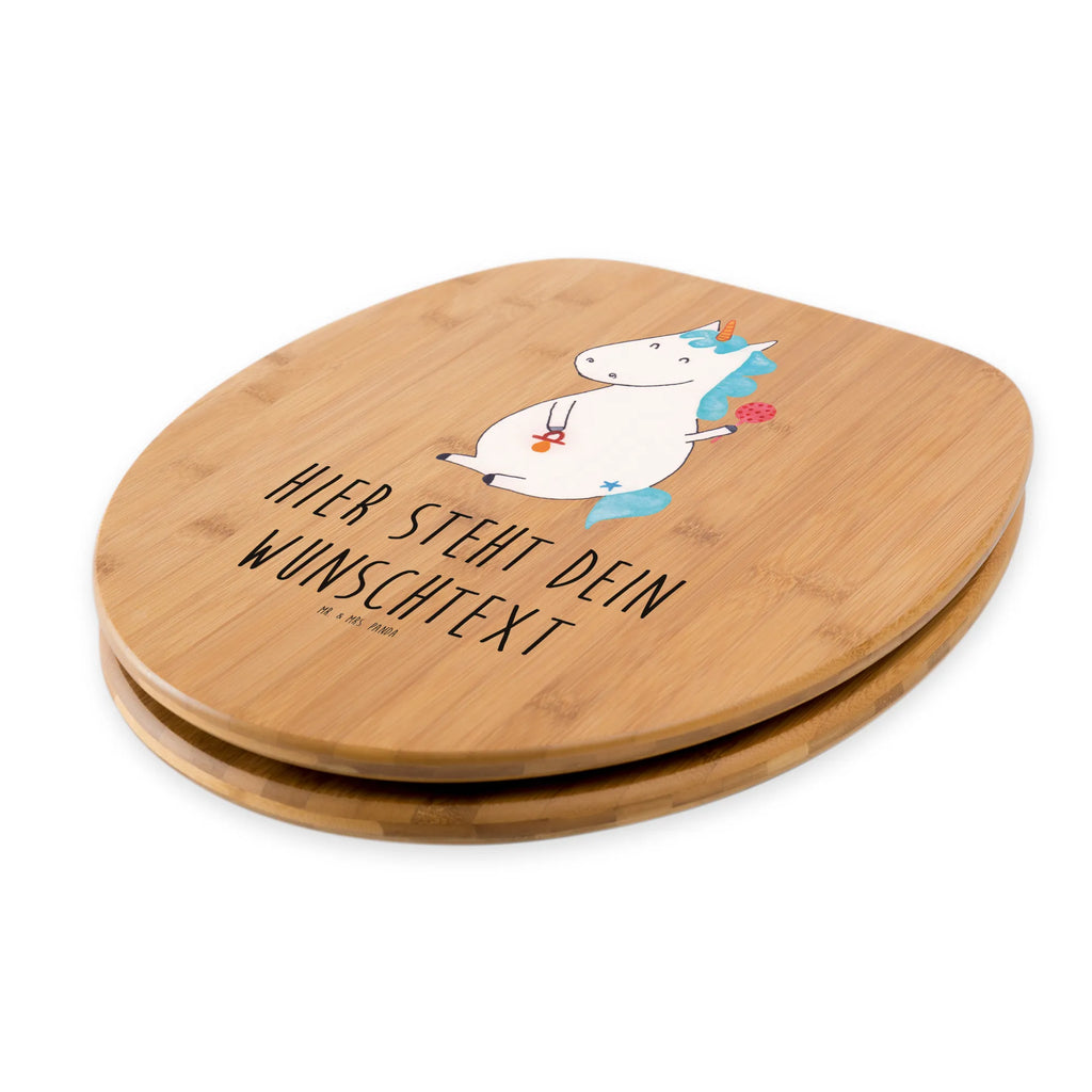 Personalized Toilet Seat Design unicorn infant Personalisierter Toilettendeckel, Personalisierte Klobrille, Personalisierter Klodeckel, Personalisierter WC-Sitz, Toilettendeckel mit Namen, WC Sitz mit Namen, Einhorn, Einhörner, Einhorn Deko, Unicorn, Nachwuchs, Geburt, Baby, Babyglück, Mutter, erstes Kind, Geburtstag, Party, Eltern, Kind, Schnuller