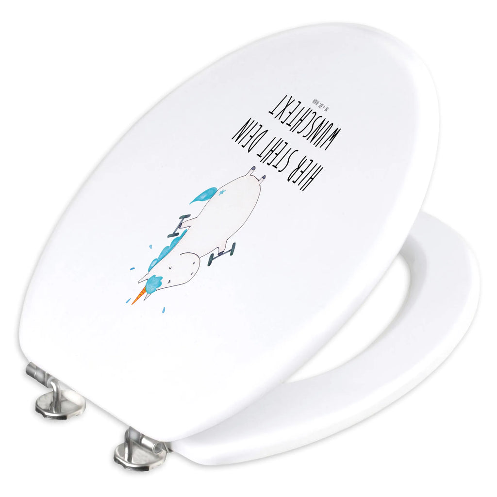 Personalizowany motyw deski WC jednorożec Fitness Jednorożec, jednorożce, dekoracje jednorożca, jednorożec