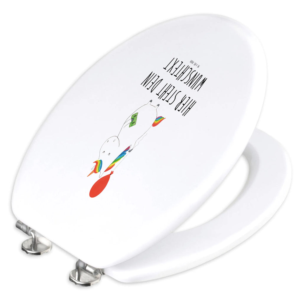 Personalized Toilet Seat Design unicorn balloon unicorn, unicorns, funny, gift, money, lifelong, joy, balloon, saying, girlfriend, fun