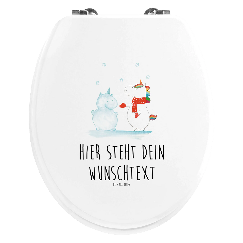 Personalisierter WC Sitz Motiv Einhorn Schneemann Personalisierter WC-Sitz, Personalisierte Klobrille, Toilettendeckel mit Namen, Personalisierter Klodeckel, WC Sitz mit Namen, Personalisierter Toilettendeckel, Einhorn, Einhörner, Einhorn Deko, Unicorn, X-Mas, kalt, Weihnachten, Kuchen, Mütze, Schneemann, Schnee, Handschuhe, Winter