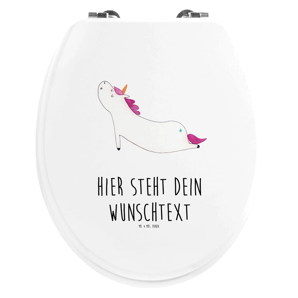 Personalisierter WC Sitz Motiv Einhorn Yoga Personalisierter WC-Sitz, Toilettendeckel mit Namen, Personalisierter Toilettendeckel, WC Sitz mit Namen, Personalisierte Klobrille, Personalisierter Klodeckel, Einhorn, Einhörner, Einhorn Deko, Unicorn, Yoga, Yogamatte, Achtsamkeit, witzig, Namaste, lustig, süß, Entspannung, Joga, Sport