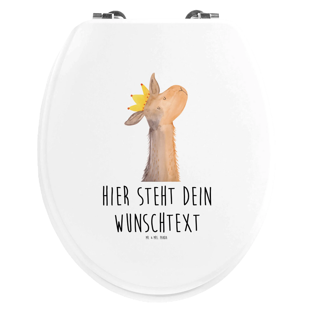 Personalisierter WC Sitz Motiv Lamakopf König Personalisierte Klobrille, Personalisierter Klodeckel, Personalisierter WC-Sitz, WC Sitz mit Namen, Personalisierter Toilettendeckel, Toilettendeckel mit Namen, Lama, Alpaka, Büro Kollege, Königin, König, Kollegin, Mama, Lamas, Vorgesetzter, Abi, Papa, Freundin, Abitur, Chef