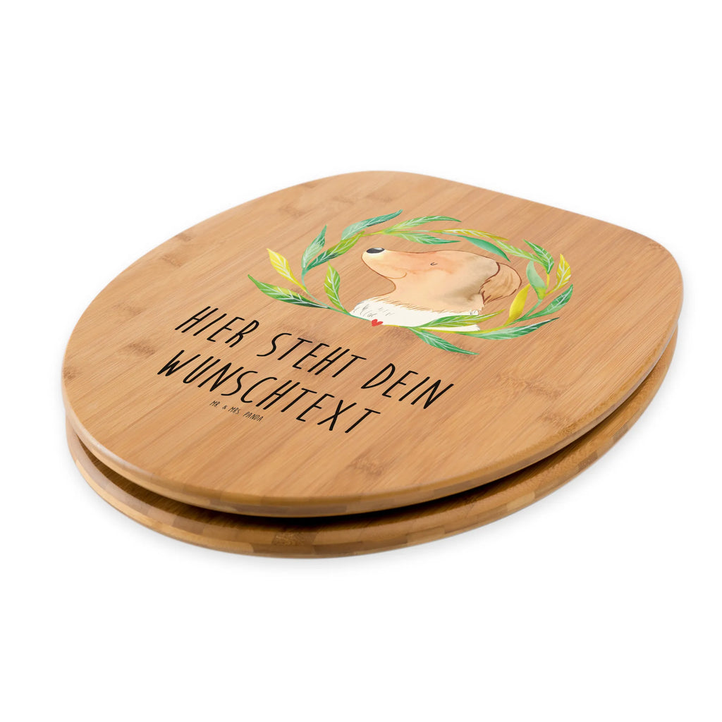 Personalisierter WC Sitz Motiv Hund Ranke Toilettendeckel mit Namen, Personalisierter Klodeckel, Personalisierter Toilettendeckel, WC Sitz mit Namen, Personalisierter WC-Sitz, Personalisierte Klobrille, Hund, Hundemotiv, Haustier, Hunderasse, Tierliebhaber, Hundebesitzer, Sprüche, Hundeliebe, Ranke, Therapie, Hunde, Hundeglück, Selbsttherapie