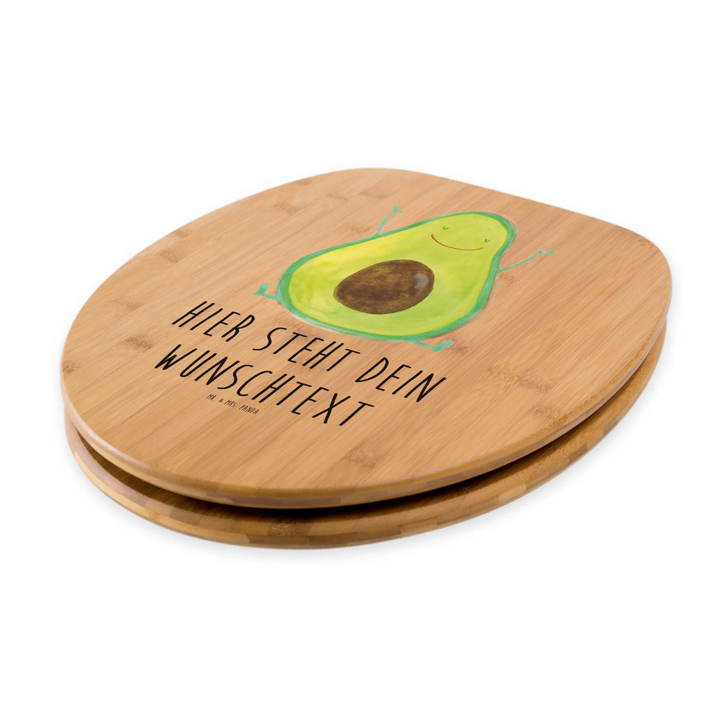 Personalized Toilet Seat Design avocado Happy Personalisierter Toilettendeckel, Personalisierter WC-Sitz, Personalisierter Klodeckel, WC Sitz mit Namen, Personalisierte Klobrille, Toilettendeckel mit Namen, Avocado, Veggie, Vegan, Gesund, Chaos