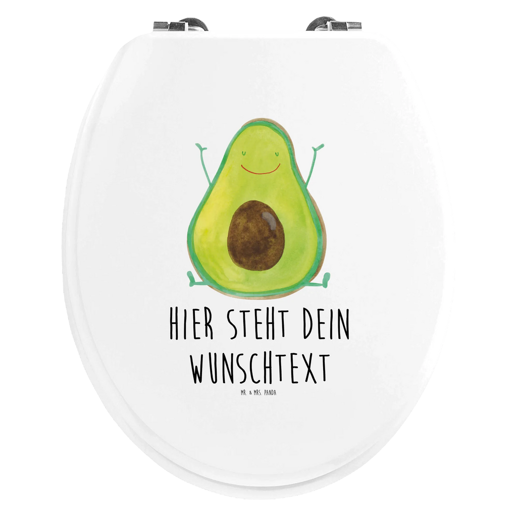 Personalized Toilet Seat Design avocado Happy Personalisierter Toilettendeckel, Personalisierter WC-Sitz, Personalisierter Klodeckel, WC Sitz mit Namen, Personalisierte Klobrille, Toilettendeckel mit Namen, Avocado, Veggie, Vegan, Gesund, Chaos