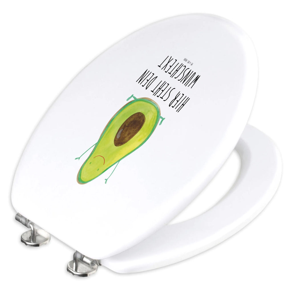 Personalized Toilet Seat Design avocado Happy Personalisierter Toilettendeckel, Personalisierter WC-Sitz, Personalisierter Klodeckel, WC Sitz mit Namen, Personalisierte Klobrille, Toilettendeckel mit Namen, Avocado, Veggie, Vegan, Gesund, Chaos