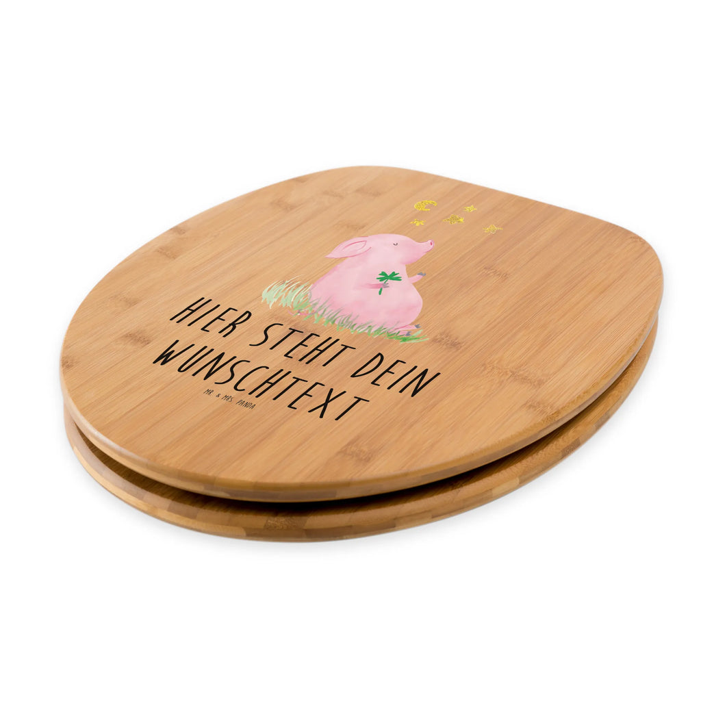 Personalisierter WC Sitz Motiv Glücksschwein Personalisierter Klodeckel, WC Sitz mit Namen, Personalisierter Toilettendeckel, Personalisierte Klobrille, Personalisierter WC-Sitz, Toilettendeckel mit Namen, Tiermotive, Gute Laune, lustige Sprüche, Tiere, Schwein, Sernchen, Schweinchen, Träume, Sterne, Glücksschwein. Glück, Glücksbringer, Motivation, Ziele