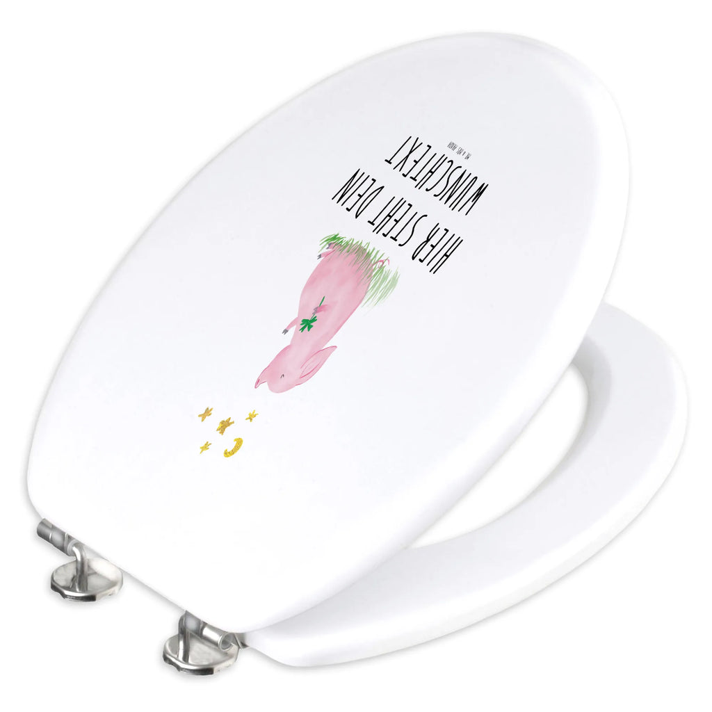 Personalisierter WC Sitz Motiv Glücksschwein Personalisierter Klodeckel, WC Sitz mit Namen, Personalisierter Toilettendeckel, Personalisierte Klobrille, Personalisierter WC-Sitz, Toilettendeckel mit Namen, Tiermotive, Gute Laune, lustige Sprüche, Tiere, Schwein, Sernchen, Schweinchen, Träume, Sterne, Glücksschwein. Glück, Glücksbringer, Motivation, Ziele