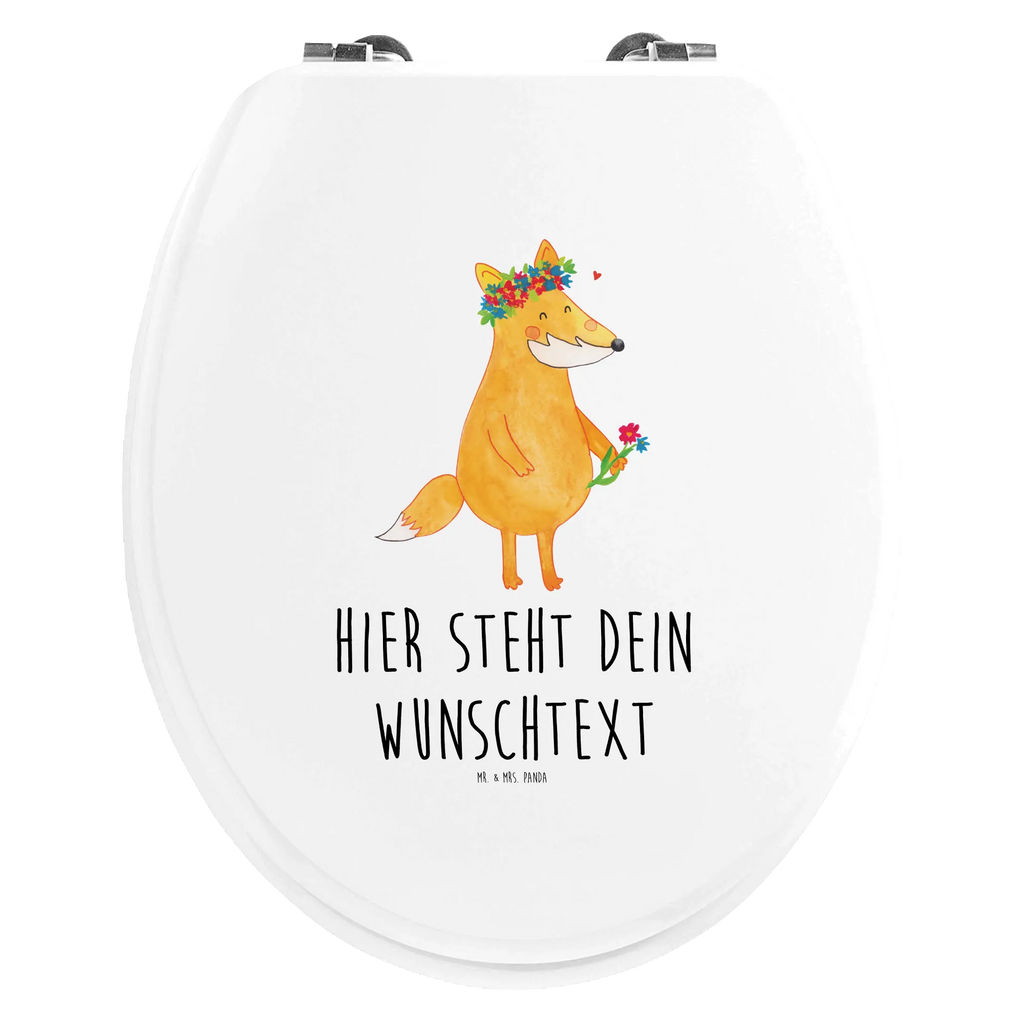 Personalisierter WC Sitz Motiv Fuchs Blumenliebe WC Sitz mit Namen, WC-Deckel, Toilettendeckel mit Namen, Personalisierter Toilettendeckel, Personalisierte Klobrille, Toilettensitz, Personalisierter Klodeckel, Personalisierter WC-Sitz, Fuchs, Fuchsmädchen, Selbstliebe, Liebe, Mich, Freundin, Motivation, Blumenmädchen, Freude, Ich, Blume, Füchse, Liebesbeweis, Blumen, Fox, Freundinnen