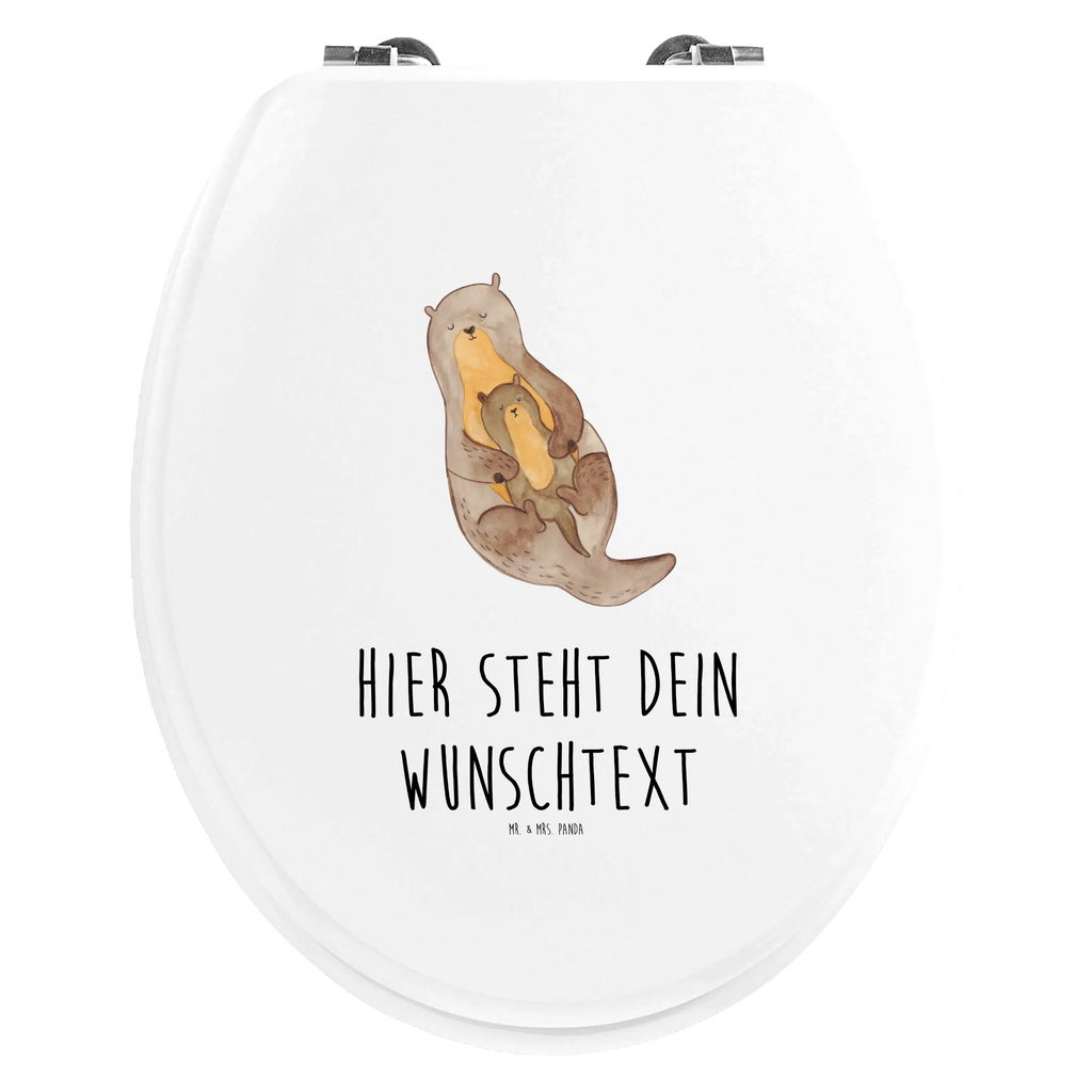 Personalized Toilet Seat Design otter child otter, marten, sea otter, European otter, water mammal, aquatic animal, baby otter, predator, water, otter gifts, animal lover, gift ideas for animal lovers, animal, mammal, water animal, gifts for people in love, Otter Sea Otter Lake Otter