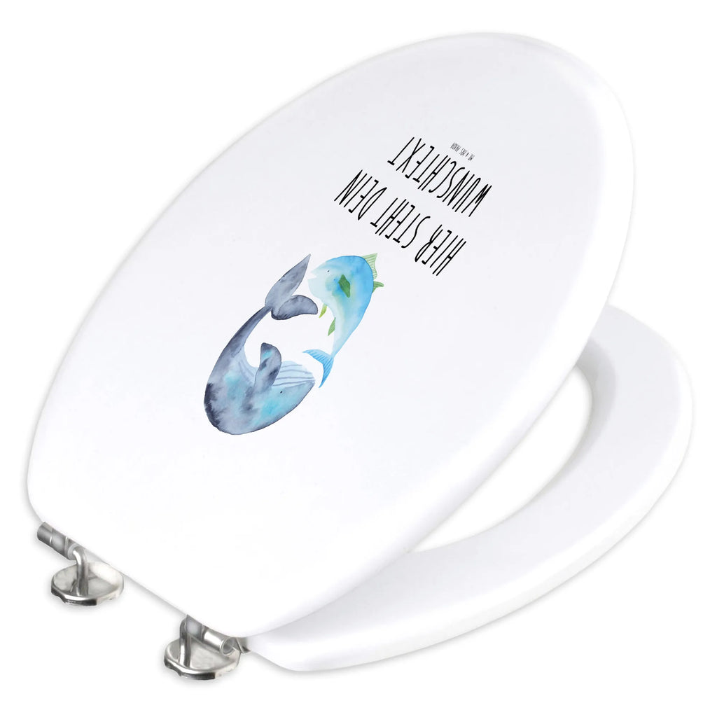 Personalizowany motyw deski WC wieloryb tuńczyk Motywy zwierzęce, dobra energia, zabawne powiedzonka, zwierzęta