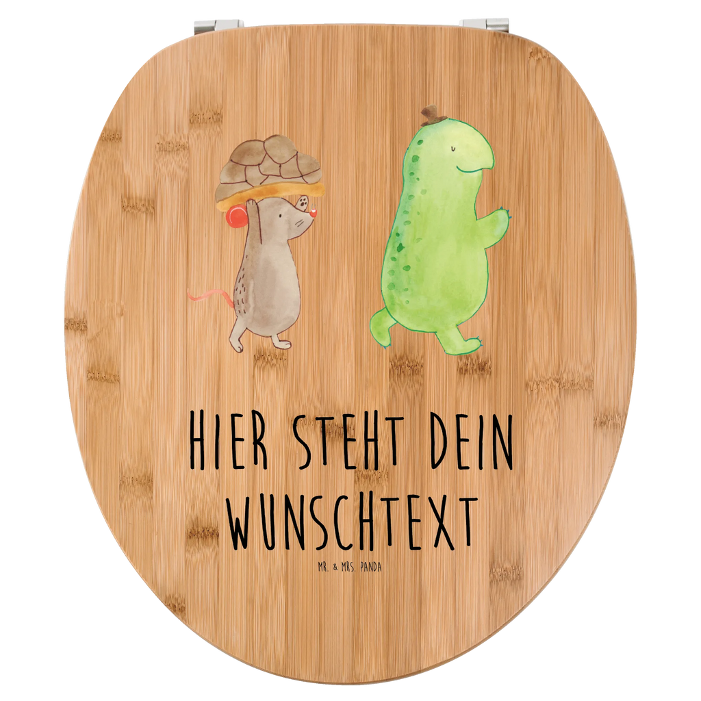 Personalisierter WC Sitz Motiv Schildkröte & Maus Personalisierter Toilettendeckel, Personalisierte Klobrille, Personalisierter WC-Sitz, WC Sitz mit Namen, Personalisierter Klodeckel, Toilettendeckel mit Namen, Schildkröte, Freunde, beste Freundinnen, Maus, beste Freunde, Freundinnen