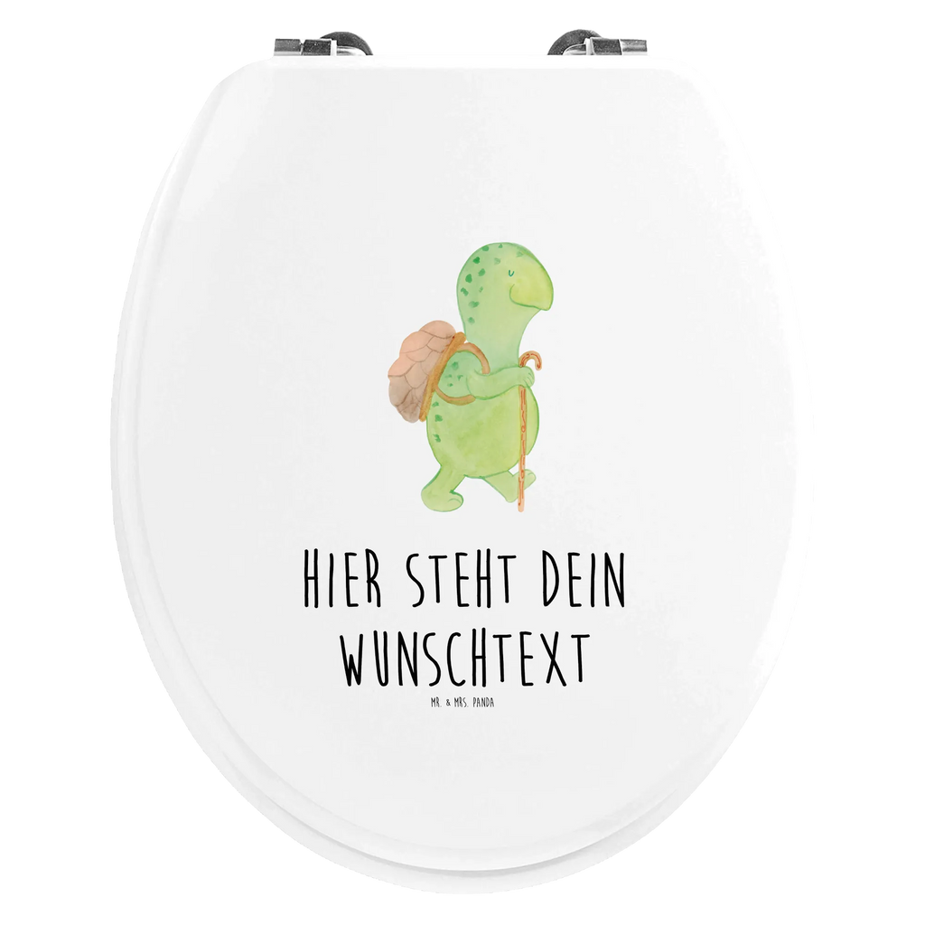 Personalisierter WC Sitz Motiv Schildkröte Wanderer WC Sitz mit Namen, Toilettensitz, Personalisierte Klobrille, WC-Deckel, Toilettendeckel mit Namen, Personalisierter Toilettendeckel, Personalisierter Klodeckel, Personalisierter WC-Sitz, Schildkröte, Schildkröten, Motivationsspruch, Motivation, Neuanfang, Motivationssprüche