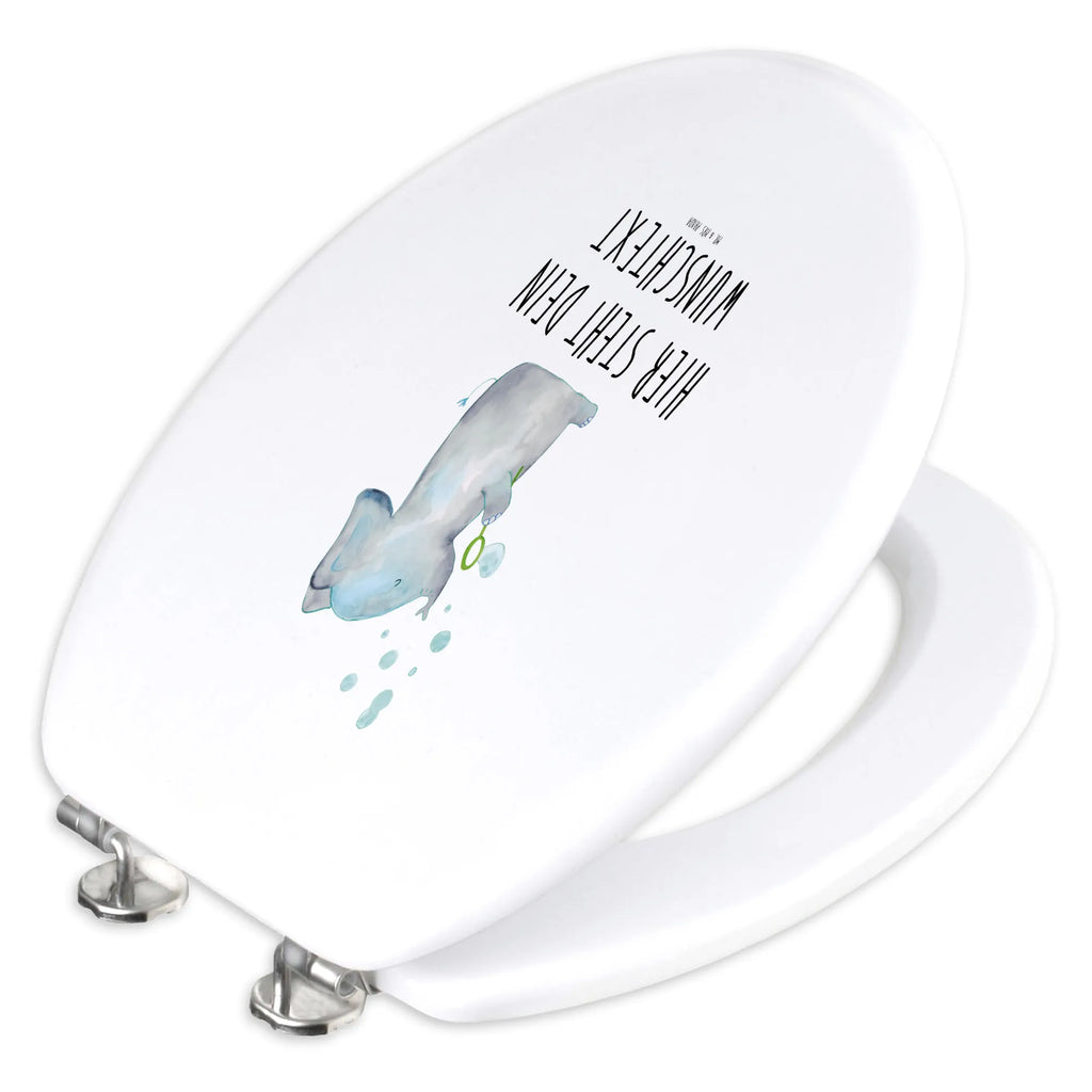 Personalizowany motyw deski WC słoń bańki mydlane Motywy zwierzęce, dobra energia, zabawne powiedzonka, zwierzęta