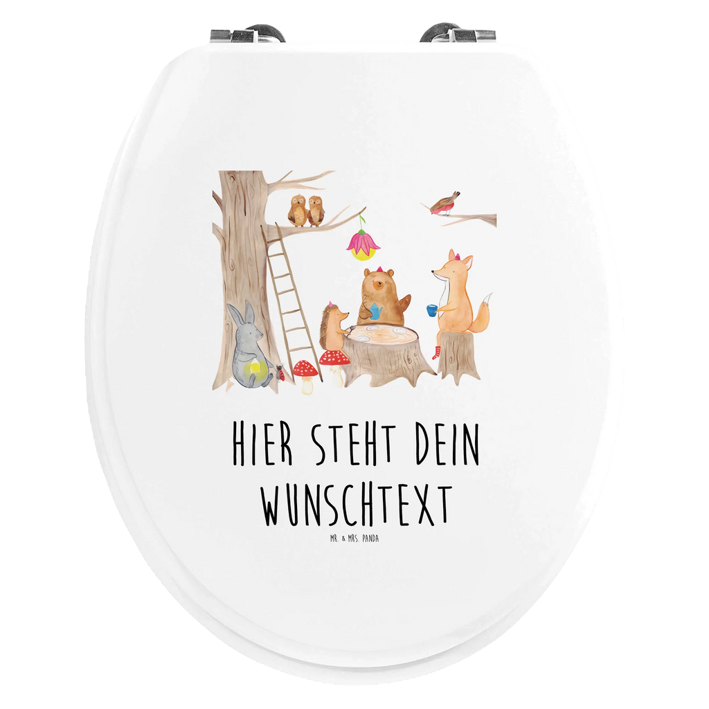 Personalisierter WC Sitz Motiv Waldtiere Picknick Personalisierter Klodeckel, Toilettendeckel mit Namen, Personalisierte Klobrille, Personalisierter WC-Sitz, WC Sitz mit Namen, Personalisierter Toilettendeckel, Tiermotive, Gute Laune, lustige Sprüche, Tiere, Maus, Picknick, Hase, Igel, Waldtiere, Eichhörnchen, Wald, Fuchs