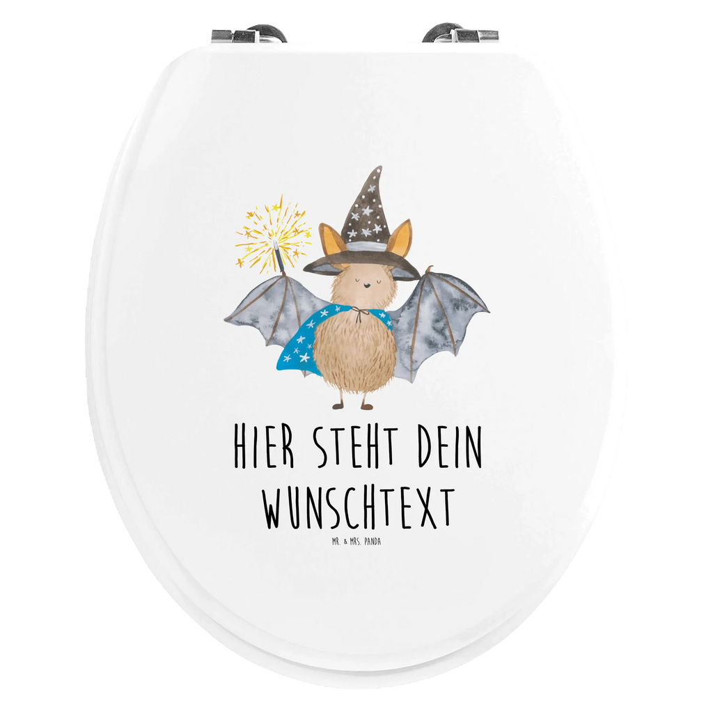 Personalisierter WC Sitz Motiv Fledermaus Zauberer Personalisierter Toilettendeckel, Personalisierter Klodeckel, WC Sitz mit Namen, Personalisierter WC-Sitz, Personalisierte Klobrille, Toilettendeckel mit Namen, Tiermotive, Gute Laune, lustige Sprüche, Tiere, Zauberer, Fledermäuse, Magier, Fledermaus, reinsteigern, Frauen