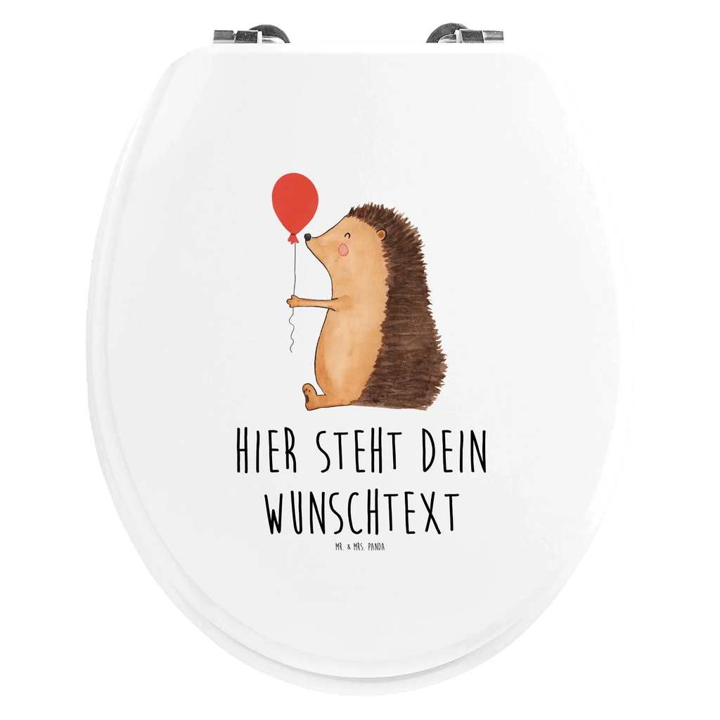 Personalisierter WC Sitz Motiv Igel mit Luftballon WC Sitz mit Namen, Personalisierte Klobrille, WC-Deckel, Personalisierter Klodeckel, Personalisierter Toilettendeckel, Toilettensitz, Personalisierter WC-Sitz, Toilettendeckel mit Namen, Lustige Sprüche, Tiere, Tiermotive, Gute Laune, Glückwunsch, Geburtstag, Happy Birthday, Ballon, Herzlichen Glückwunsch, Geburtstagskind, Igel