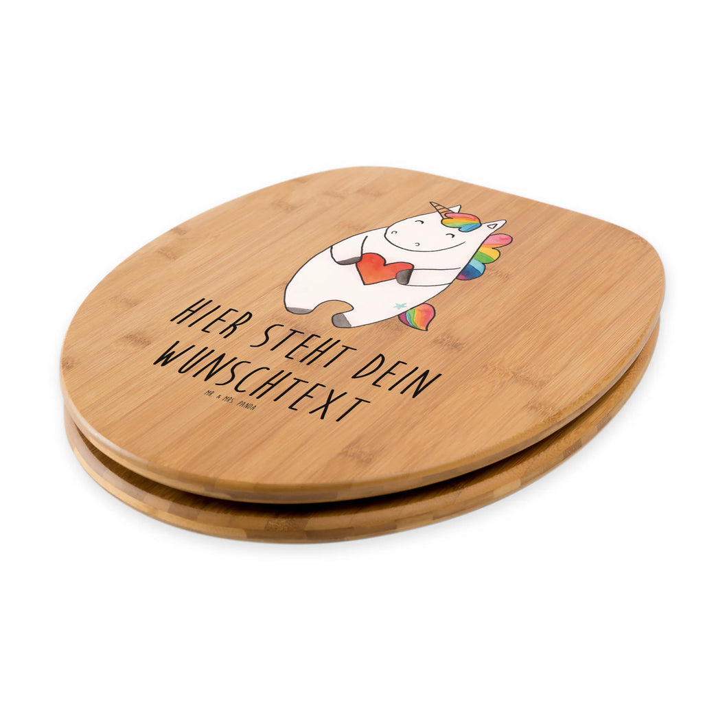 Personalisierter WC Sitz Motiv Einhorn Herz Personalisierte Klobrille, Toilettendeckel mit Namen, Personalisierter WC-Sitz, WC Sitz mit Namen, Personalisierter Klodeckel, Personalisierter Toilettendeckel, Einhorn, Einhörner, Einhorn Deko, Unicorn, lustig, witzig, Herz, anders, Freundin, böse, schlimm, bunt