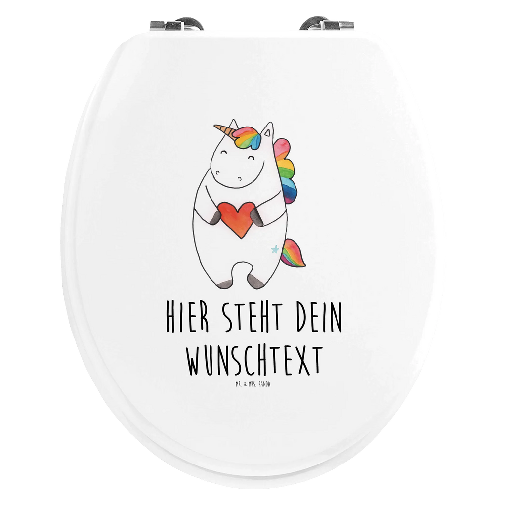 Personalisierter WC Sitz Motiv Einhorn Herz Personalisierte Klobrille, Toilettendeckel mit Namen, Personalisierter WC-Sitz, WC Sitz mit Namen, Personalisierter Klodeckel, Personalisierter Toilettendeckel, Einhorn, Einhörner, Einhorn Deko, Unicorn, lustig, witzig, Herz, anders, Freundin, böse, schlimm, bunt