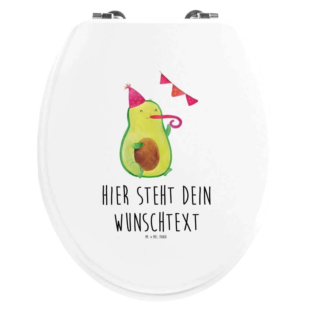 Personalisierter WC Sitz Motiv Avocado Party Time Personalisierter WC-Sitz, WC Sitz mit Namen, Personalisierte Klobrille, Toilettendeckel mit Namen, Personalisierter Klodeckel, Personalisierter Toilettendeckel, Avocado, Veggie, Vegan, Gesund