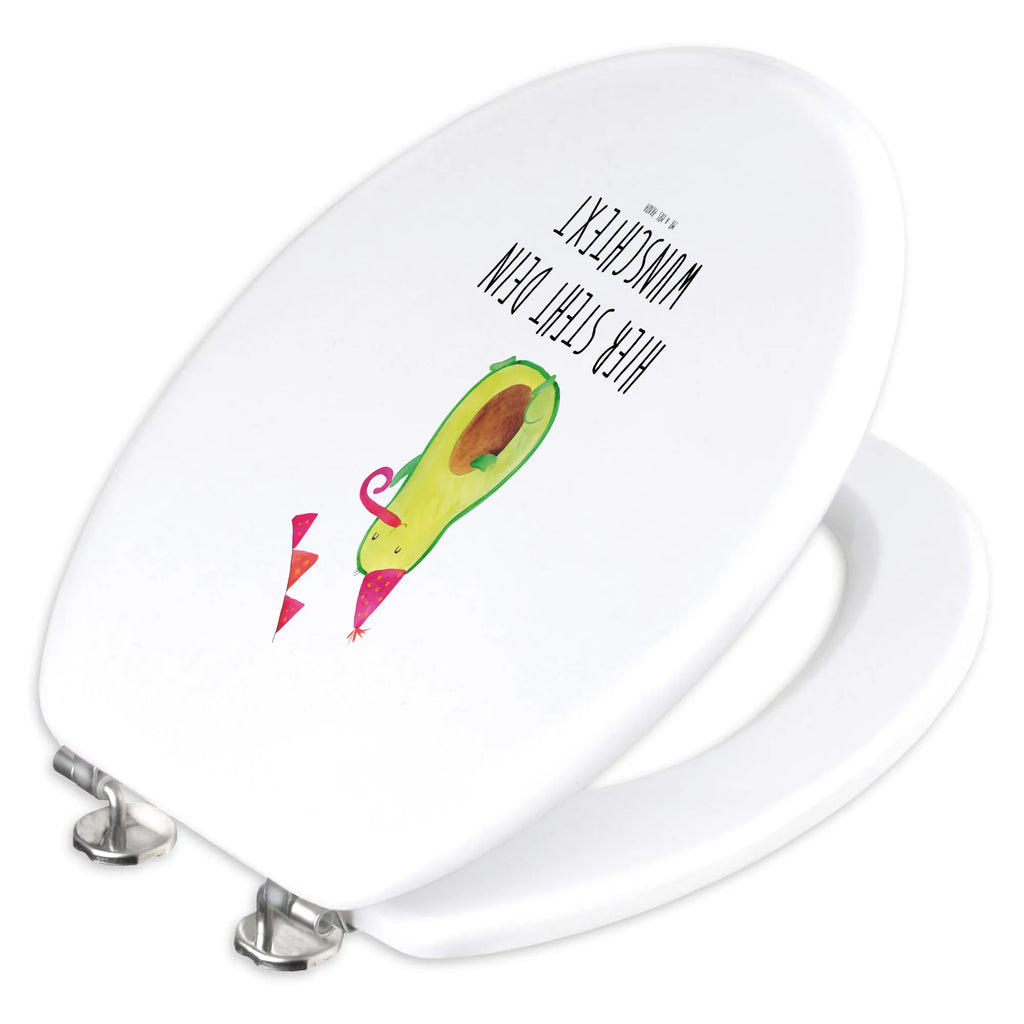 Personalisierter WC Sitz Motiv Avocado Party Time Personalisierter WC-Sitz, WC Sitz mit Namen, Personalisierte Klobrille, Toilettendeckel mit Namen, Personalisierter Klodeckel, Personalisierter Toilettendeckel, Avocado, Veggie, Vegan, Gesund