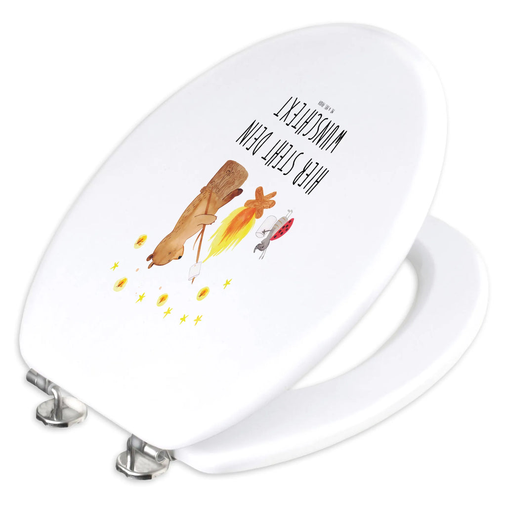 Personalizowany motyw deski WC Niedźwiedź i biedronka przy ognisku WC Sitz mit Namen, Toilettensitz, Personalisierter Klodeckel, Personalisierte Klobrille, WC-Deckel, Personalisierter Toilettendeckel, Personalisierter WC-Sitz, Toilettendeckel mit Namen, Teddy, Bär, Teddybär, Lagerfeuer