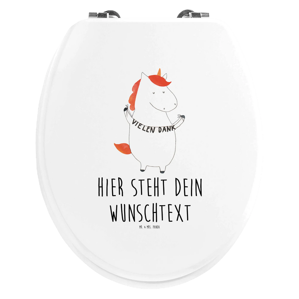 Personalisierter WC Sitz Motiv Einhorn Vielen Dank Personalisierter Klodeckel, Toilettendeckel mit Namen, WC Sitz mit Namen, Personalisierter Toilettendeckel, Personalisierter WC-Sitz, Personalisierte Klobrille, Einhorn, Einhörner, Einhorn Deko, Unicorn, vielen Dank, Dankeschön, Danksagung, Danke