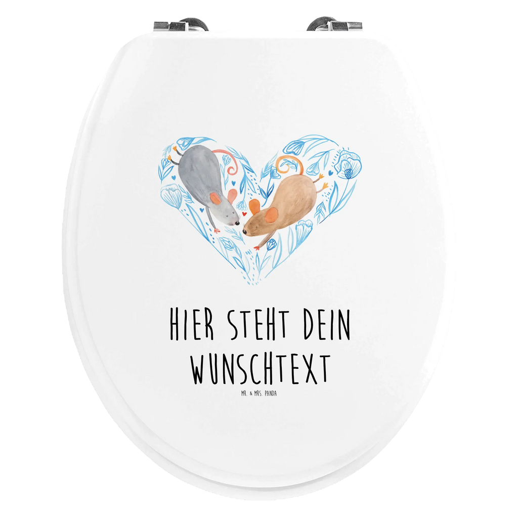 Personalisierter WC Sitz Motiv Mäuse Herz Toilettendeckel mit Namen, WC-Deckel, Personalisierter Klodeckel, Personalisierte Klobrille, Toilettensitz, WC Sitz mit Namen, Personalisierter Toilettendeckel, Personalisierter WC-Sitz, Freundin, Freund, Liebe, Liebesgeschenk, Jahrestag, Verlobung, Partner, Ehemann, Ehefrau, Heiraten, Heiratsantrag, Hocheitstag, Lieblingsmensch, Liebesbeweis, Maus, Gemeinsamkeit, Mäuse, Liebesbotschaft, Hochzeit, Love, Geschenk für Zwei