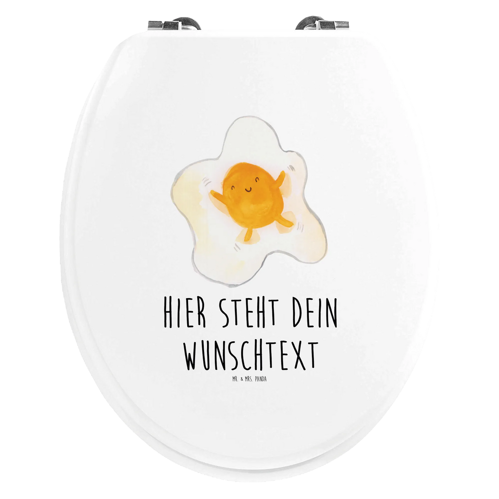Personalized Toilet Seat Design Fried egg egg Personalisierter WC-Sitz, Personalisierter Klodeckel, WC-Deckel, Personalisierter Toilettendeckel, Toilettensitz, WC Sitz mit Namen, Toilettendeckel mit Namen, Personalisierte Klobrille, Lustige Sprüche, Tiere, Tiermotive, Gute Laune, Glücklich, Spiegelei, Liebe, Tag, Ei, Schön