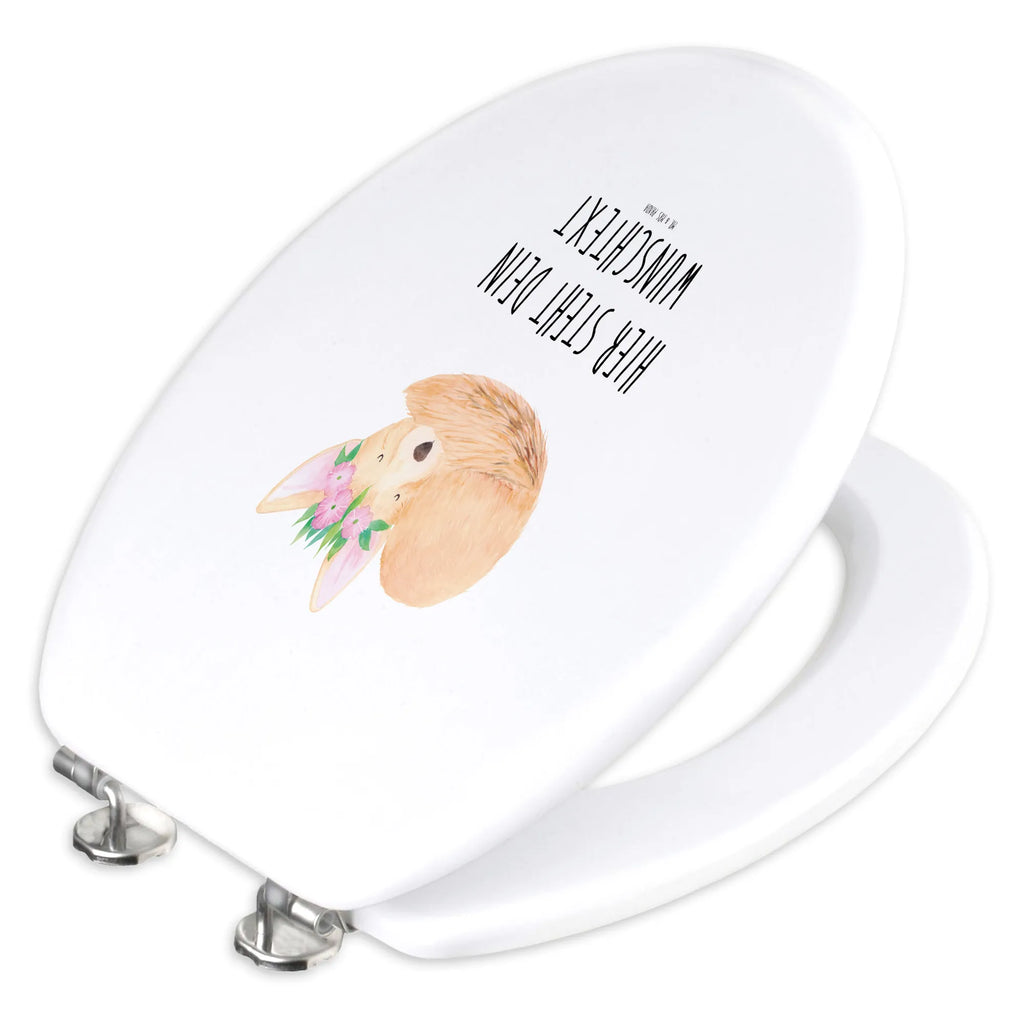 Personalizowany motyw deski WC lis pustynny kwiaty Afryka, dzikie zwierzęta