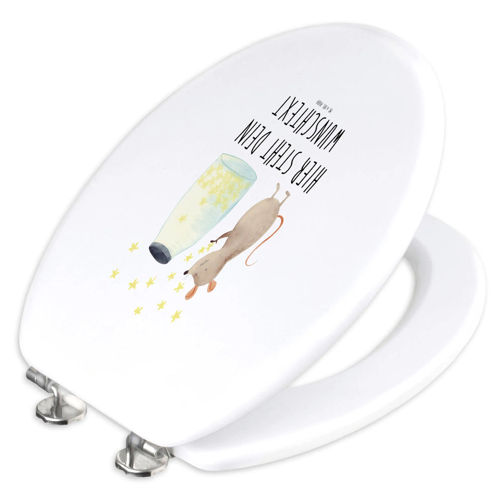 Personalizowany motyw deski WC mysz Gwiazdy Personalisierter WC-Sitz, Personalisierter Toilettendeckel, Personalisierte Klobrille, Toilettendeckel mit Namen, Personalisierter Klodeckel, WC Sitz mit Namen, Tiermotive, Gute Laune, lustige Sprüche, Tiere, Taufgeschenk, Schwangerschaft, Kindergeburtstag, Geburt, Sterne, Taufe, erstes Kind, Kind, Maus, Geburtstag, Wunsch, Träume, Hoffnung