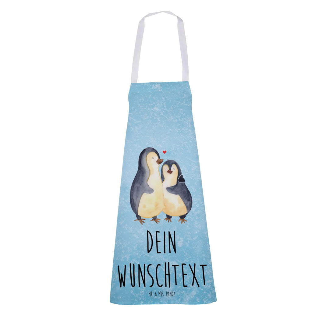 Personalized Cooking Apron Penguin embrace Penguin, North Pole, Winter, Penguins, penguin, wedding day, proof of love, lovers, engagement, wedding gift, wedding, anniversary, love, love gift