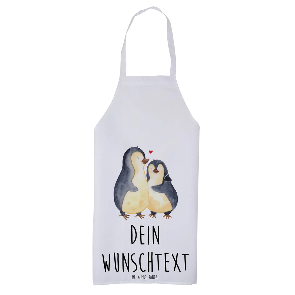 Personalized Cooking Apron Penguin embrace Penguin, North Pole, Winter, Penguins, penguin, wedding day, proof of love, lovers, engagement, wedding gift, wedding, anniversary, love, love gift