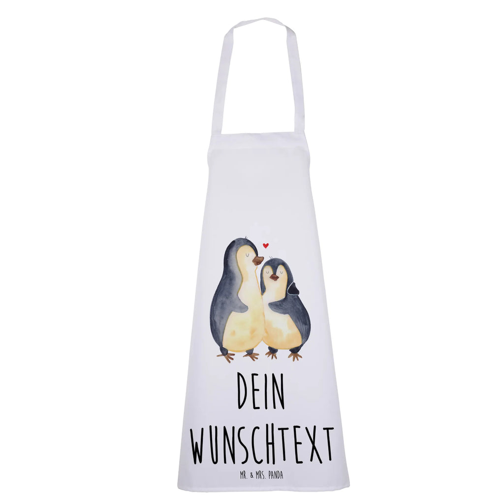 Personalized Cooking Apron Penguin embrace Penguin, North Pole, Winter, Penguins, penguin, wedding day, proof of love, lovers, engagement, wedding gift, wedding, anniversary, love, love gift