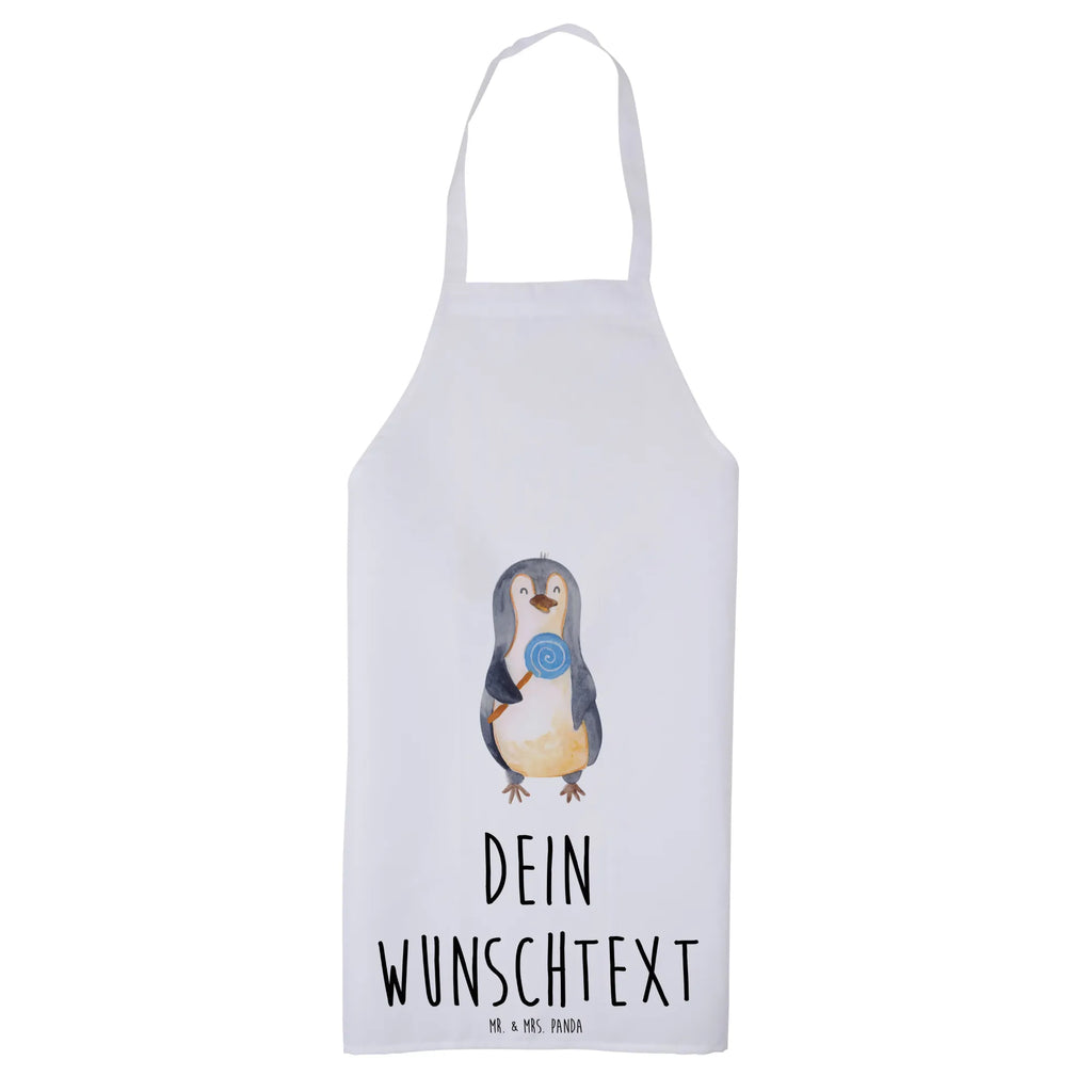 Spersonalizowany fartuch kuchenny pingwin lizak Pinguin
