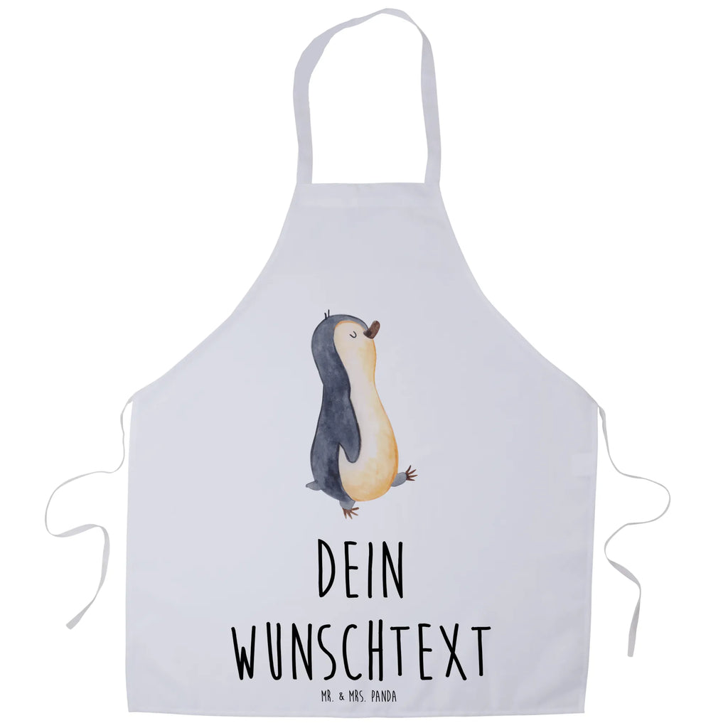 Personalized Cooking Apron Penguin march Penguin, North Pole, Winter, Penguins, early riser, sister, brother, family, penguin, late riser, penguins