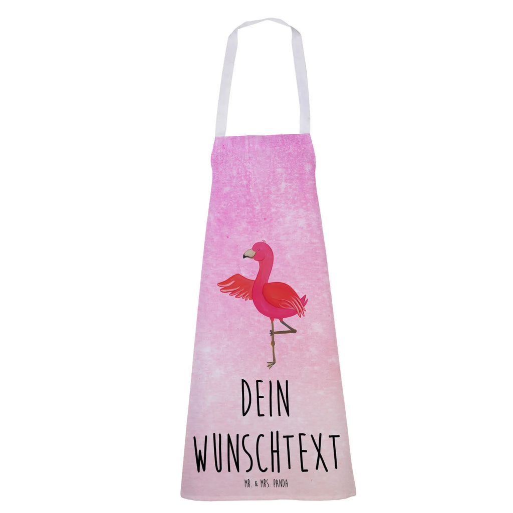 Personalized Cooking Apron flamingo yoga Flamingo, pink, pink bird, bird of paradise, red, flamingo decoration, gift pink, gifts, gift idea, children, adults, girls, flamingo fans, summer, vacation, sea, unusual gifts in pink, pink gifts, girls gifts, small gifts, Caribbean feeling, funny sayings, anger, agitation, yoga exercise, deep relaxation, bird, yoga, relaxation, mindfulness, namaste