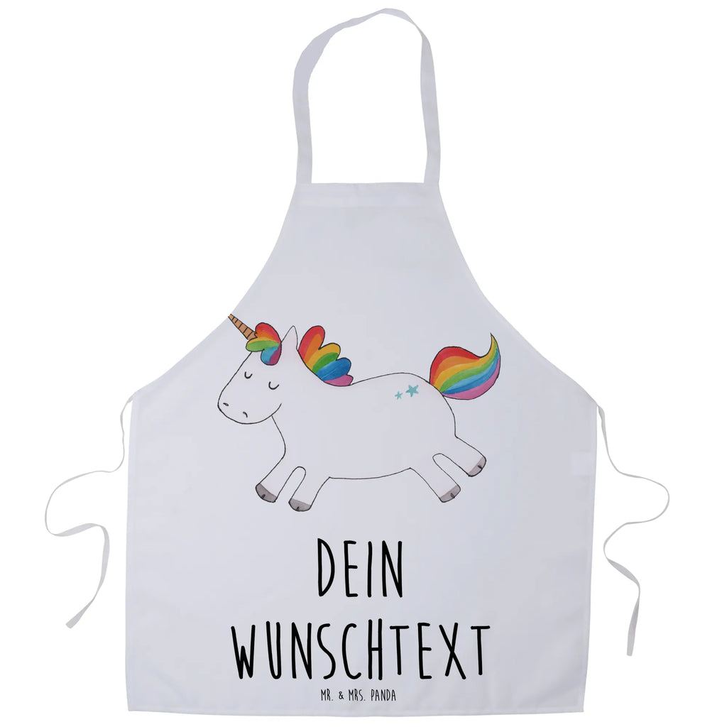 Personalized Cooking Apron unicorn happy unicorn, unicorns, funny, cheerful, joy, joy of life, fun, happy