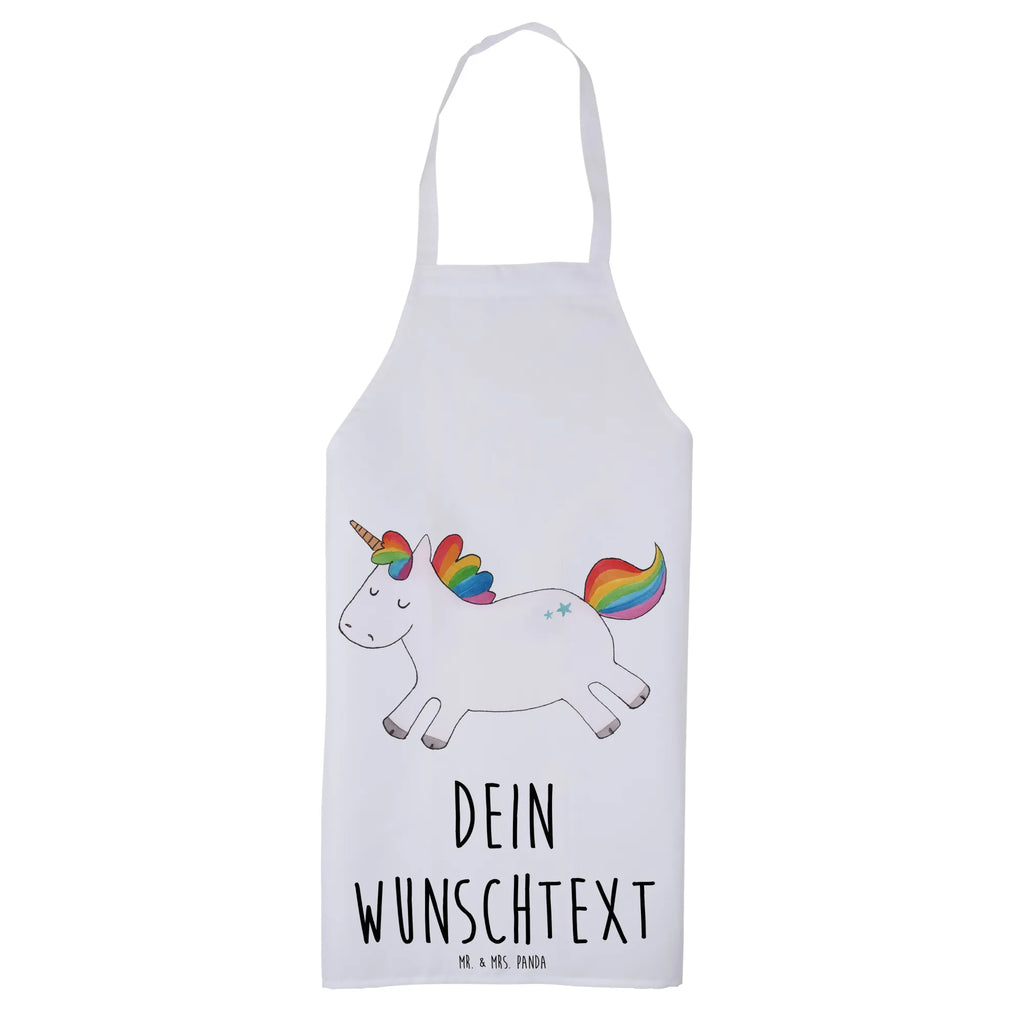Personalized Cooking Apron unicorn happy unicorn, unicorns, funny, cheerful, joy, joy of life, fun, happy