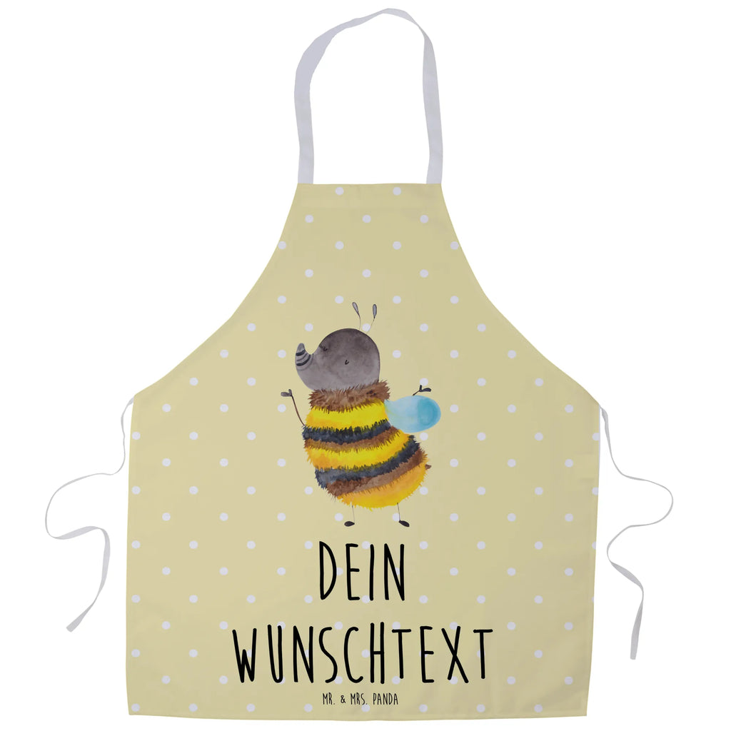 Personalized Cooking Apron bumblebee fluffy small animals, cute, funny, cute animal motives, hand drawn, small world, funny sayings, good mood, happy, gifts, gift ideas, special gifts, animal lover, card, Flower, Bumblebee, Bee, Fluffy, Nature