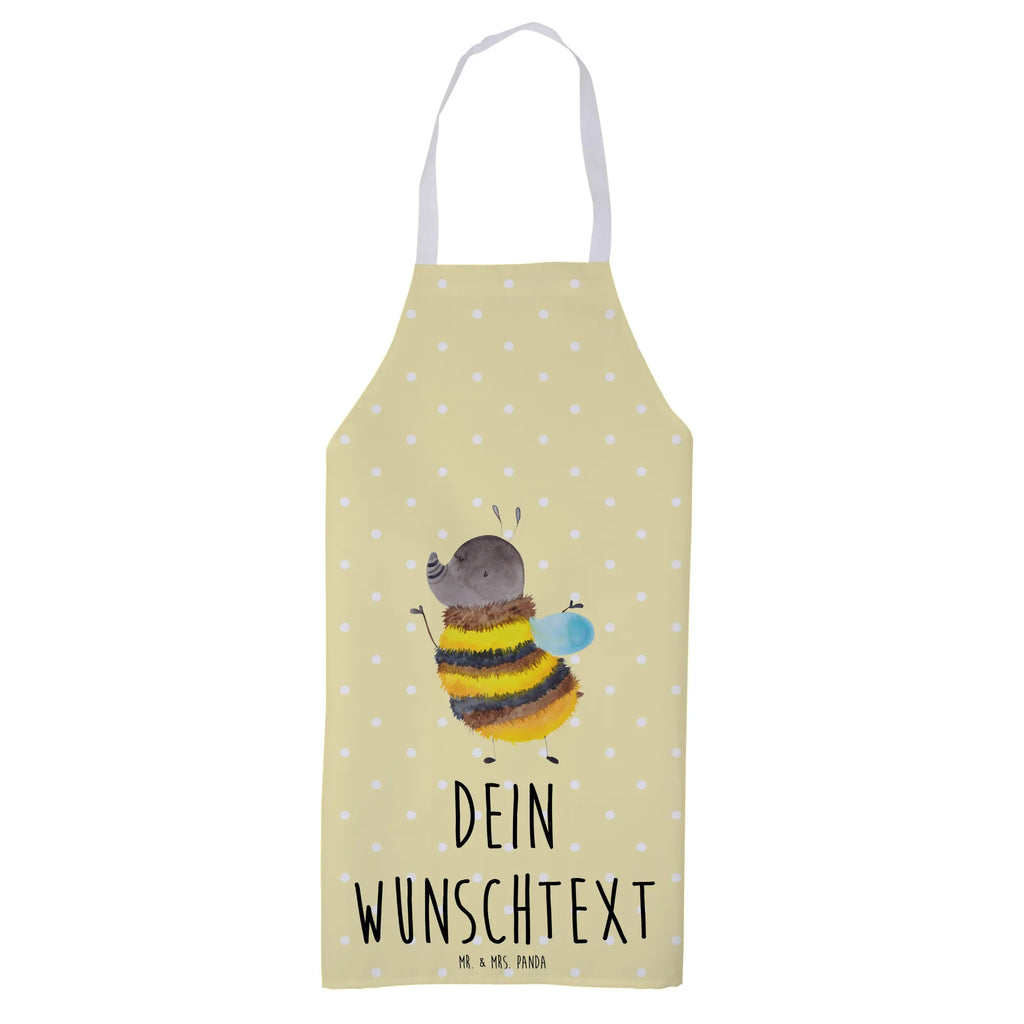 Personalized Cooking Apron bumblebee fluffy small animals, cute, funny, cute animal motives, hand drawn, small world, funny sayings, good mood, happy, gifts, gift ideas, special gifts, animal lover, card, Flower, Bumblebee, Bee, Fluffy, Nature