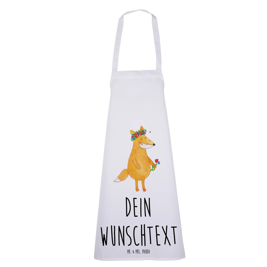 Personalized Cooking Apron Fox Flower fox, foxes, forest wildlife, clever as a fox, animal lover, girlfriends, self-love, proof of love, joy, me, motivation, girlfriend, flower, love, flower girl, fox girl, flowers
