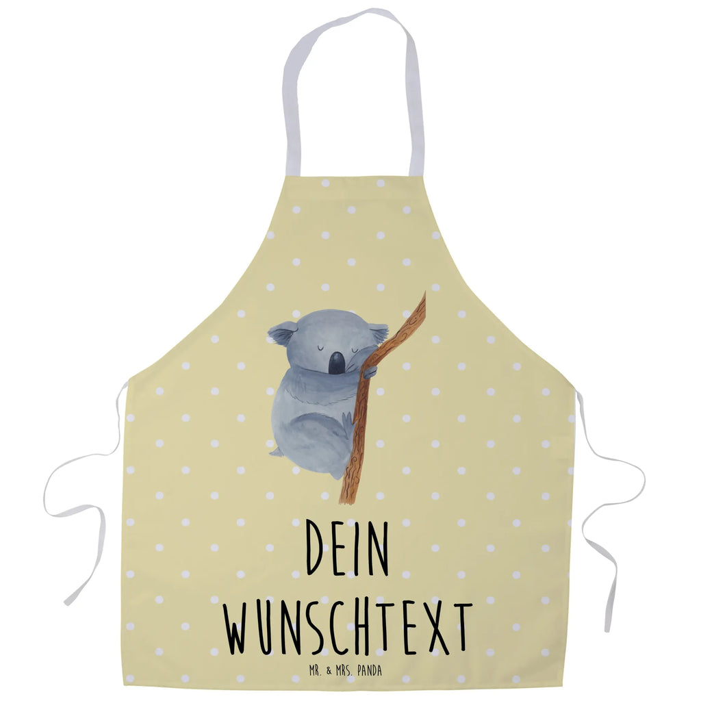 Personalized Cooking Apron koala small animals, cute, funny, cute animal motives, hand drawn, small world, funny sayings, good mood, happy, gifts, gift ideas, special gifts, animal lover, card, bedroom, dream, sleeping, koala bear, dreamland, Koala, bear
