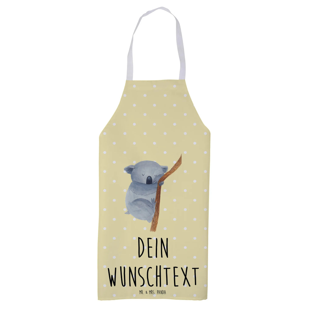 Personalized Cooking Apron koala small animals, cute, funny, cute animal motives, hand drawn, small world, funny sayings, good mood, happy, gifts, gift ideas, special gifts, animal lover, card, bedroom, dream, sleeping, koala bear, dreamland, Koala, bear