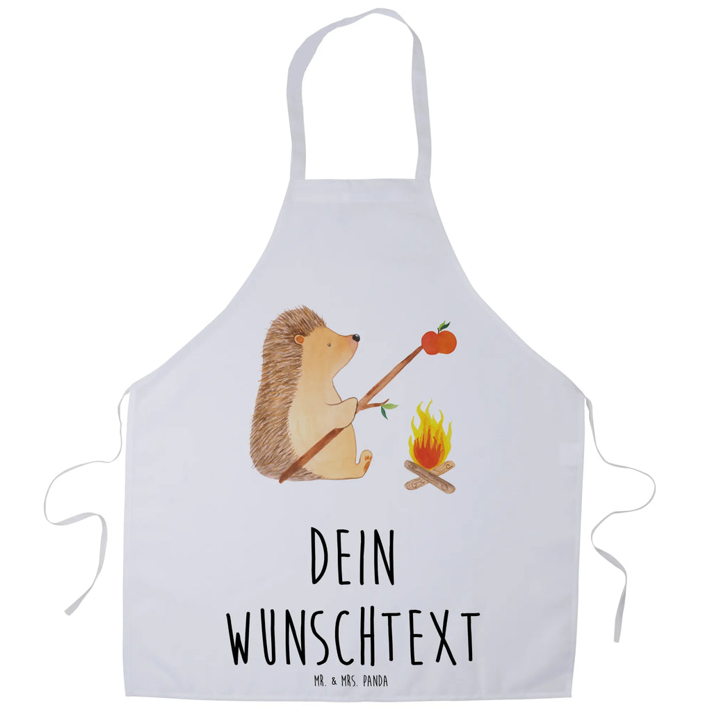 Personalized Cooking Apron Hedgehog grilling small animals, cute, funny, cute animal motives, hand drawn, small world, funny sayings, good mood, happy, gifts, gift ideas, special gifts, animal lover, card, motivation, meaning of life, barbecue, saying, hedgehog, goals, unemployed