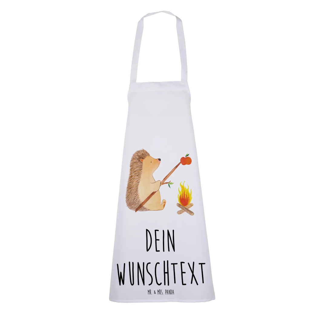 Personalized Cooking Apron Hedgehog grilling small animals, cute, funny, cute animal motives, hand drawn, small world, funny sayings, good mood, happy, gifts, gift ideas, special gifts, animal lover, card, motivation, meaning of life, barbecue, saying, hedgehog, goals, unemployed